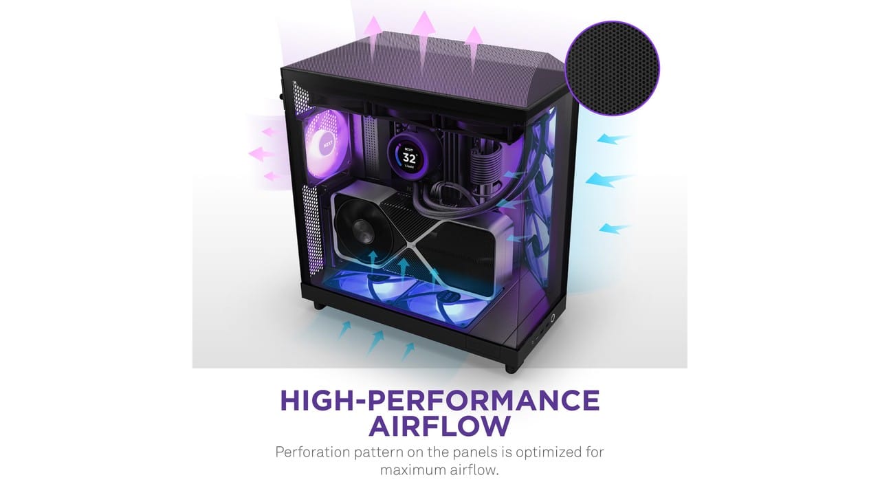 NZXT H6 Flow RGB im Test: Kühlriese mit Design-Appeal?