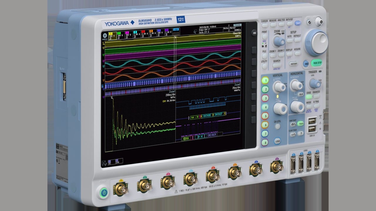 Yokogawa DLM5054 (2025) im Test: Tiefenspeicher-Oszilloskop für anspruchsvolle Analysen
