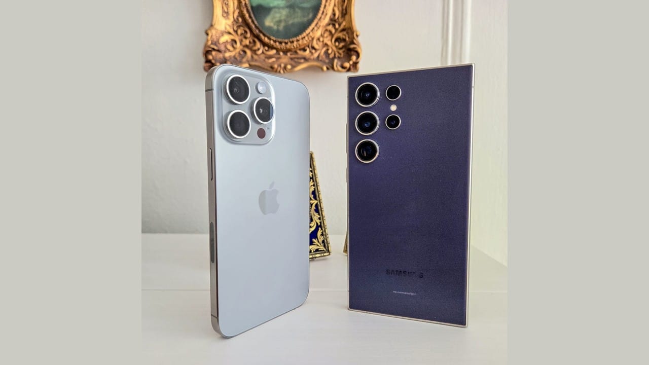 iPhone 15 Pro Max vs. Galaxy S24 Ultra: Das ultimative Smartphone-Duell