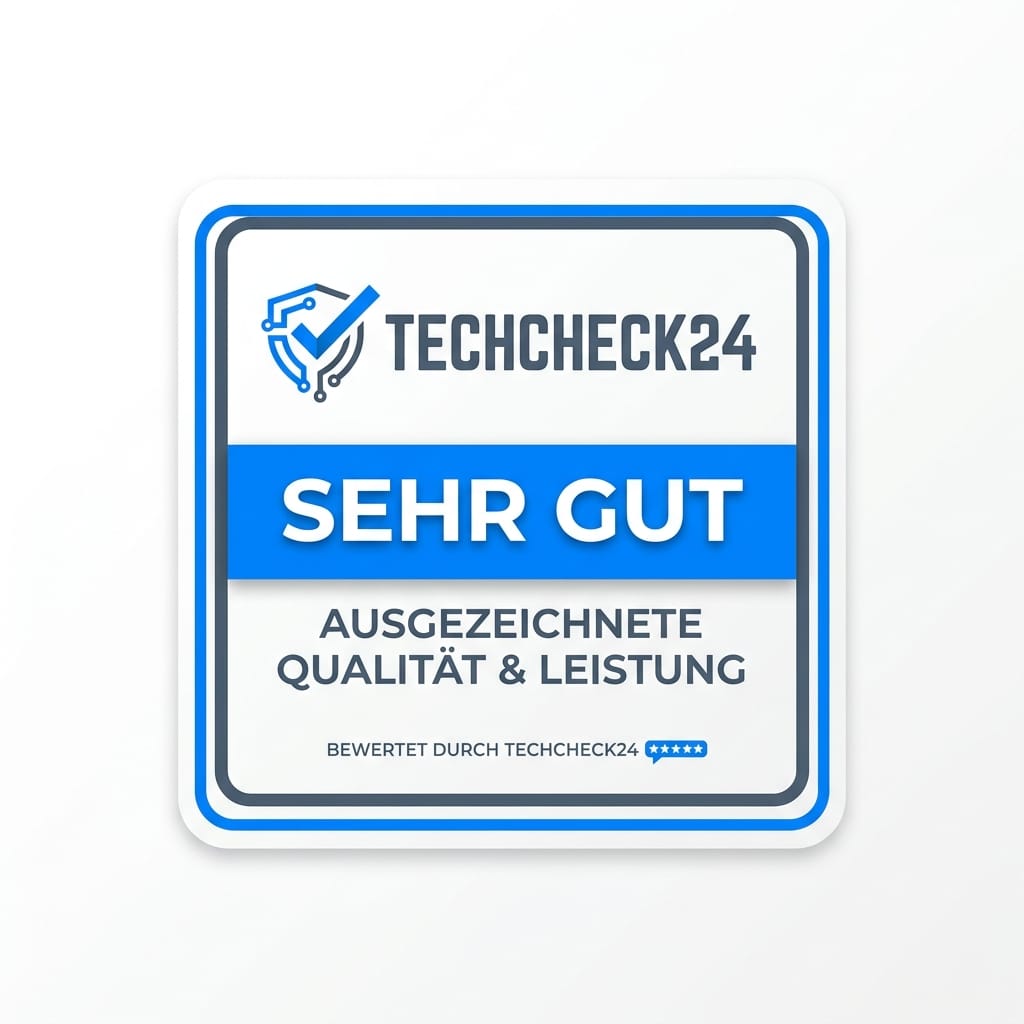 TechCheck24 Test Siegel