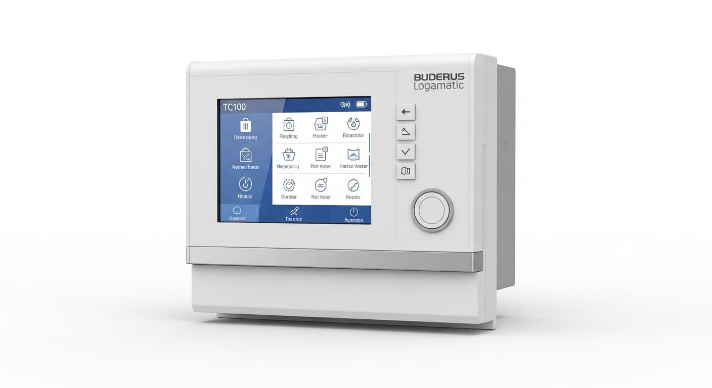 Produkt-Test: Buderus Logamatic TC100 (2026) - Intelligente Systembedieneinheit für Heizung und Warmwasser - Heizkomfort der Zukunft?