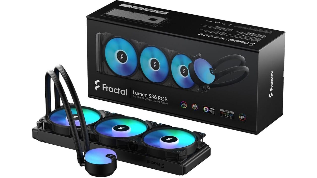 Test: Fractal Design Lumen S36 RGB (2025) – Leise Effizienz mit RGB-Akzenten