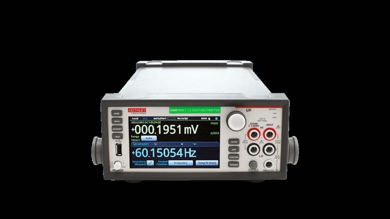 Keithley DMM7510 im Test: Referenzklasse mit Touchscreen-Bedienung