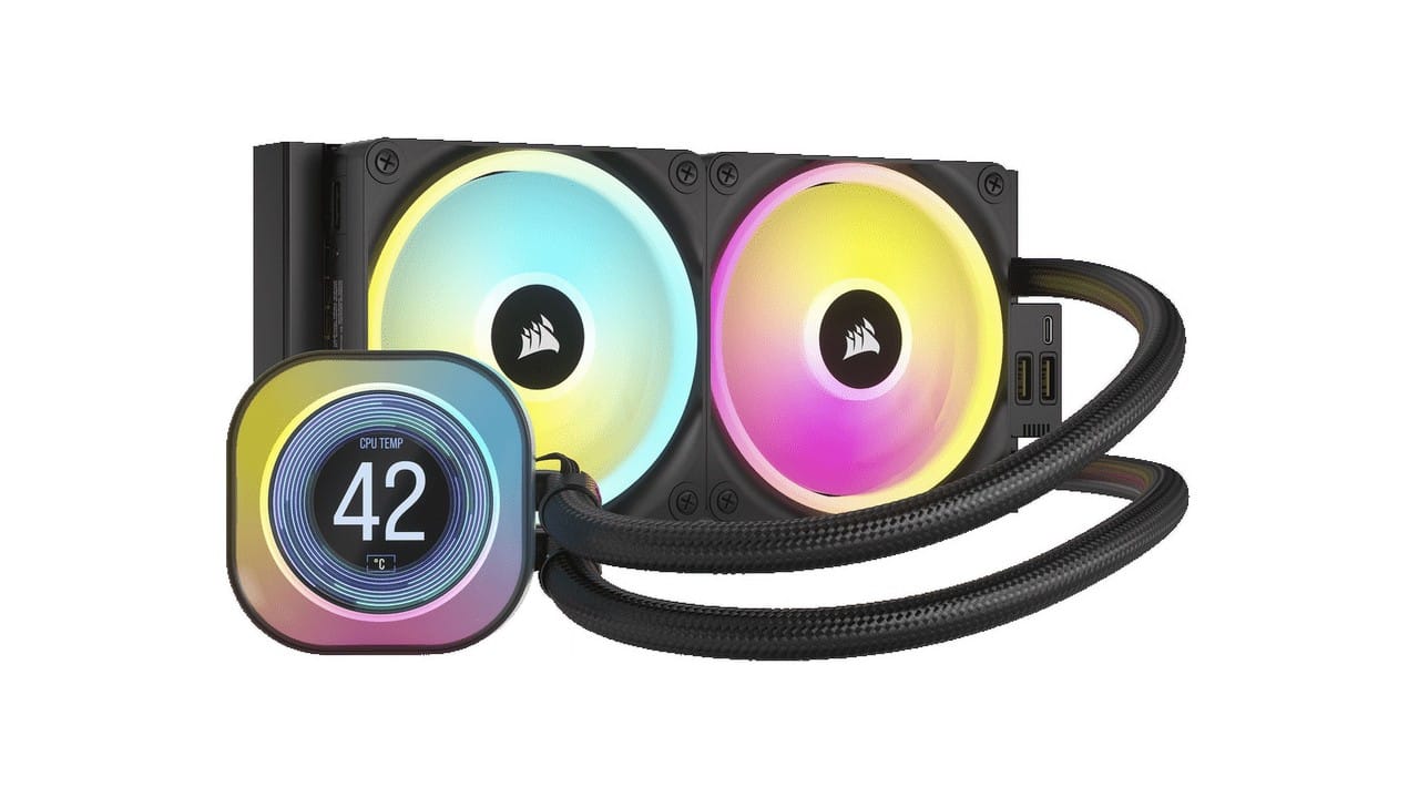Produkt-Test: Corsair iCUE Link LCD CPU Water Cooler (2026) - All-in-One Wasserkühlung mit Display - Flüssige Kühlleistung trifft auf visuelle Meisterleistung
