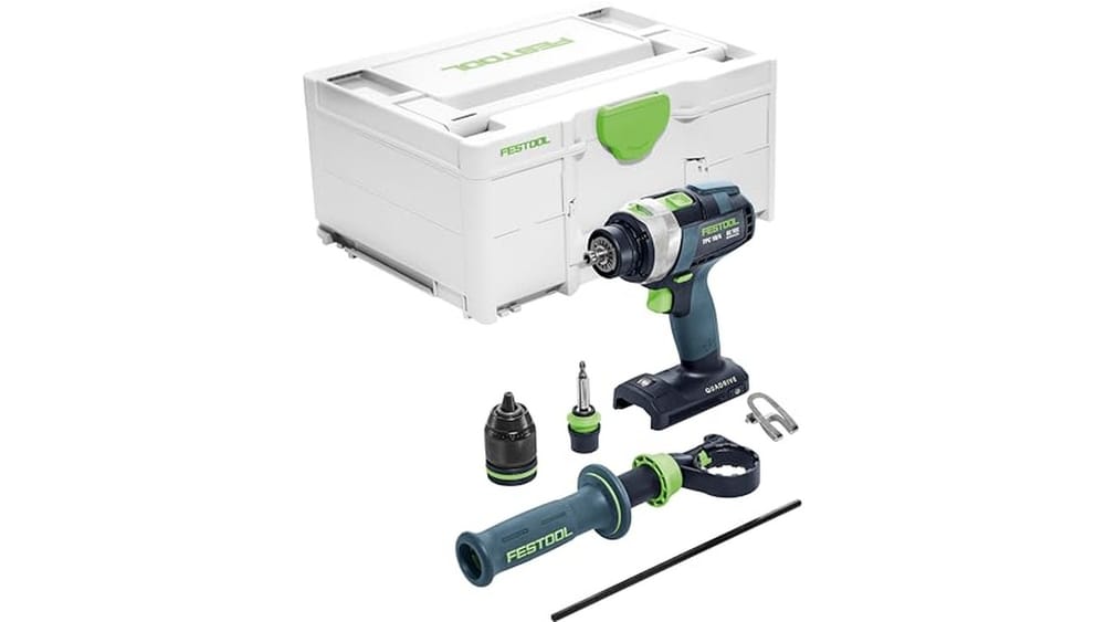 Festool QUADRIVE TPC 18/4 (2026) im Test: Präzision und Power zum Premiumpreis?