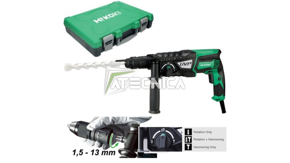 Produkt-Test: Hitachi DH28PMY (2025) - Der Bohrhammer mit dreifacher Schlagkraft - Das Biest für Beton!