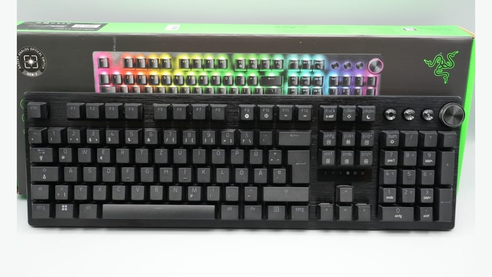 Razer Huntsman V3 Pro im Test: Optisch-mechanische Präzision auf dem Prüfstand