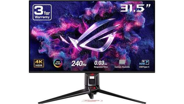 Produkt-Test: ASUS ROG Swift OLED PG32UQDM (2026) - Gaming-Monitor der nächsten Generation? - OLED-Perfektion für anspruchsvolle Gamer