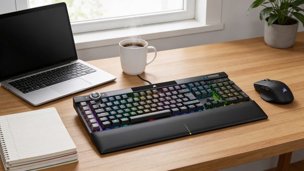 Test: Corsair K100 RGB – Luxus-Schaltzentrale mit AXON-Turbo