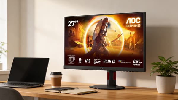 Test: AOC U27G4R – Pixeldichte trifft Speed zum Kampfpreis